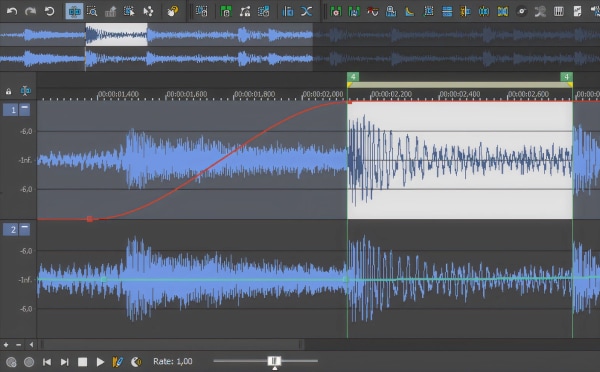 Edición de audio