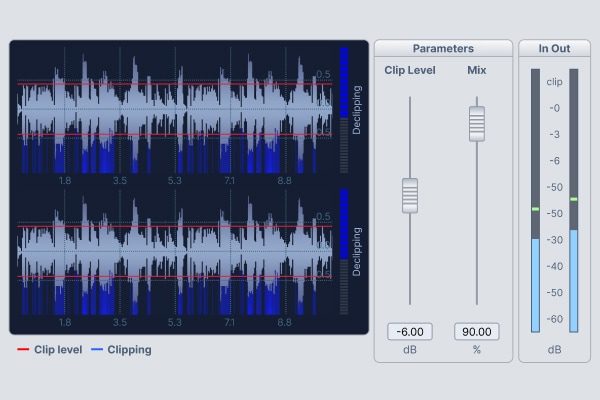 Reparación de audio distorsionado